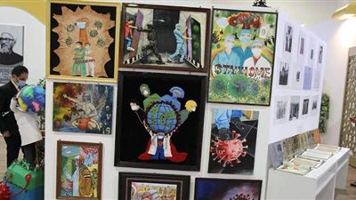 بالكتب والمجسمات.. جناح الأزهر بمعرض الكتاب يحذر من 