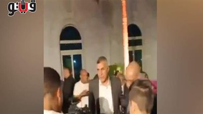 وصول أسامة نبيه حفل زفاف يوسف أوباما | فيديو