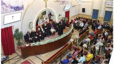 رئيس الإنجيلية يشارك في حفل رسامة اثنين من قساوسة المعمدانية بالخصوص