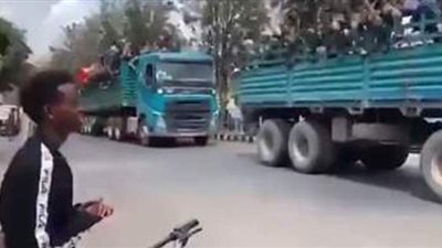 تحرك قوافل بالآلاف من قوات جبهة تحرير تيجراي لـ غرب إثيوبيا | فيديو
