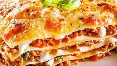 طريقة عمل لازانيا باللحم المفروم