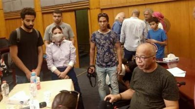 أول ظهور لـ شريف دسوقي بعد بتر قدمه