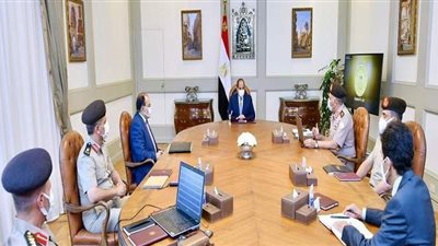 السيسي يتابع الموقف الإنشائي لعدد من مشروعات الهيئة الهندسية | فيديو
