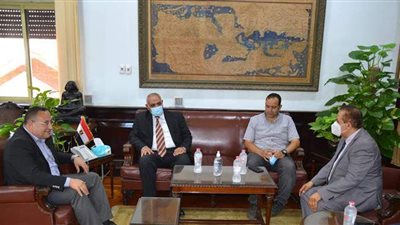 لجنة من وزارة التعليم العالي لتقييم الإجراءات الاحترازية بجامعة الإسكندرية