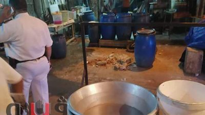 انهيار جزئي لمنزل قديم بطنطا | صور