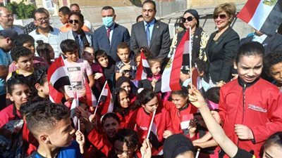 أهالي الدقهلية يستقبلون وفد رياضة البرلمان بالأغاني الوطنية