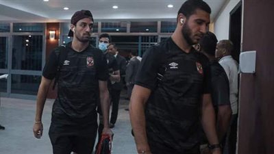 الأهلي يصل إلى ستاد بتروسبورت لخوض مباراة المقاولون