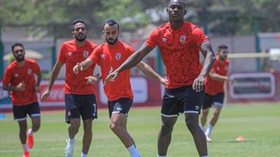 مران الأهلي | الجهاز الفني يكتفي بتدريبات خفيفة في بداية التحضير لمباراة المقاصة