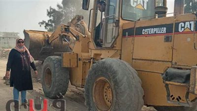 رفع 146 طن قمامة من قرى بلبيس في الشرقية