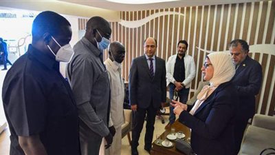 هالة زايد: تنفيذ مشروعات صحية سنوية هدية من مصر إلى  جنوب السودان