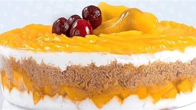 طريقة عمل الكنافة بالمانجو