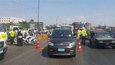 حملات مرورية لمنع التكدسات قبل بدء امتحانات الثانوية العامة 2021 بالقاهرة والجيزة