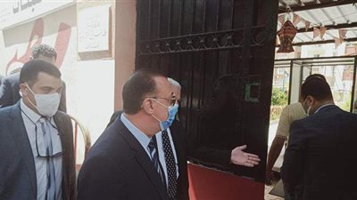 محافظ الإسكندرية يتفقد لجان امتحانات الثانوية العامة | صور