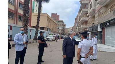 تواجد أمني مكثف أمام لجان الثانوية العامة بكفر الشيخ | صور