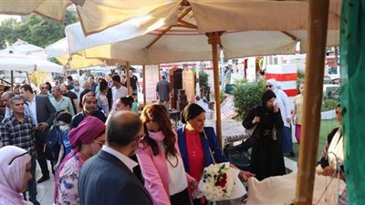 معرض لبيع منتجات الشباب بنادي الزمالك في الجيزة | صور