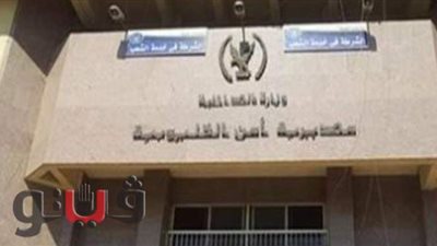 توقف الحركة بالطريق الإقليمي بالقليوبية بسبب تصادم سيارتين