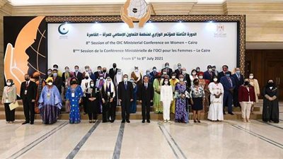 تفاصيل زيارة وفود مؤتمر منظمة التعاون الإسلامي للمرأة للمتحف القومي للحضارة