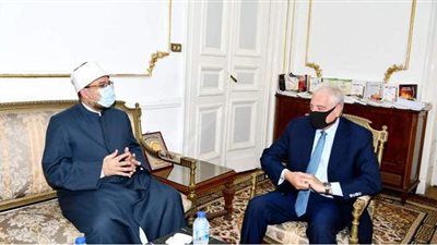 تفاصيل اجتماع وزير الأوقاف مع محافظ جنوب سيناء | صور