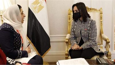 مايا مرسي تلتقي وزيرة المرأة فى أفغانستان | صور