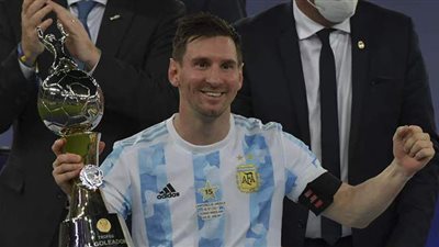 ميسي أفضل لاعب وهداف بطولة كوبا أمريكا 2021
