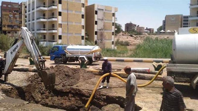 خط طرد رئيسى للصرف