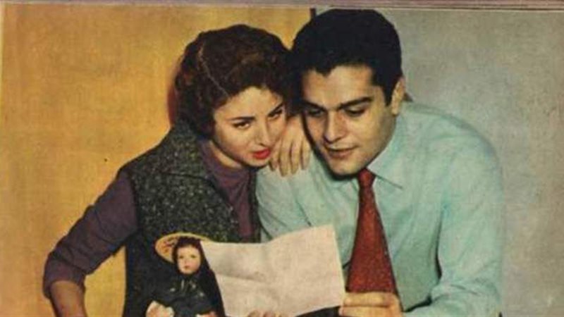 عمر الشريف وفاتن