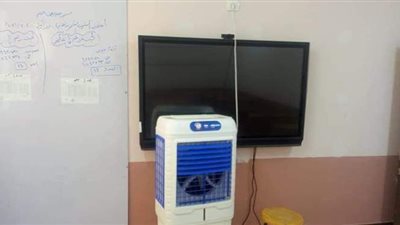 توفير 60 تكييف صحراوي ومبردات مياه بلجان الثانوية العامة في الوادي الجديد
