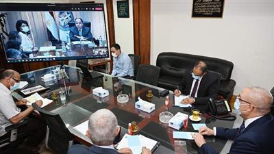 معيط والجزار يناقشان الموضوعات المشتركة بين القابضة للمياه وشركاتها التابعة ووزارة المالية