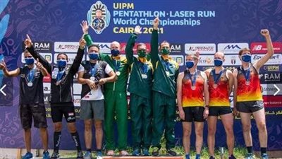 الداخلية تكرم لاعب اتحاد الشرطة الفائز بالمركز الأول لبطولة العالم 