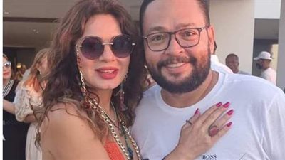 نجلاء بدر تنشر صورة برفقة أحمد رزق: أنا والعسل كله