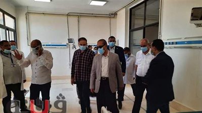 محافظ الإسماعيلية يشهد الافتتاح التجريبي لمستشفى حميات التل الكبير | صور