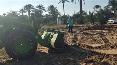 حملات مكثفة لإزالة التعديات على الأراضي ومخالفات البناء في الدقهلية