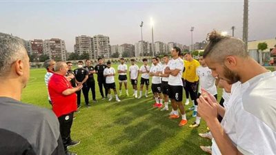 حماس وجدية في مران المنتخب الأولمبي قبل السفر إلى اليابان | صور