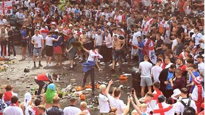 القبض على 86 مشجعا في أحداث شغب نهائي يورو 2020