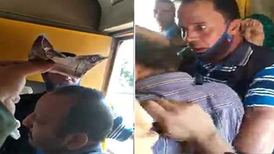 سيدة قطار جديدة بالمنوفية.. شهامة راكبة تنقذ راكبا وطفلته بعد تعدي كمسري عليه بسبب تذكرة | فيديو