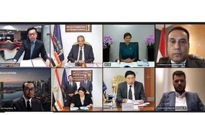 تعاون مصري سنغافوري لنقل المعرفة وإعداد المدربين في الذكاء الاصطناعي