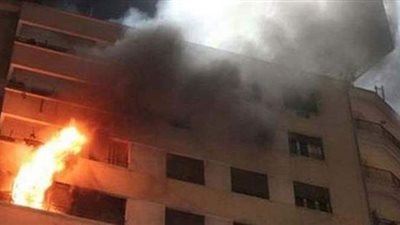 انتداب المعمل الجنائي لمعاينة حريق شقة في الزيتون