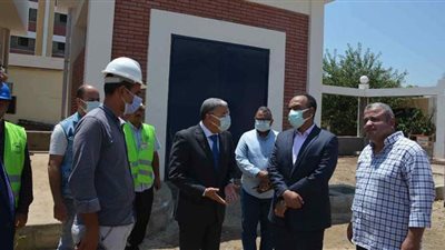 ضمن حياة كريمة.. إنشاء محطة للصرف الصحي بقرية أتليدم بالمنيا