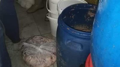 ضبط أكثر من نصف طن لحوم مجهولة المصدر في كفر الشيخ