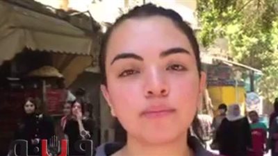 طالبة بالشعبة الأدبية: امتحان الألماني صعب والكلمات محدش شافها قبل كدا | فيديو