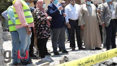 محافظ بني سويف يتفقد مشروعات حياة كريمة بقرى مركز ناصر | صور