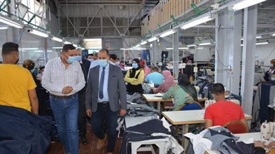 لدفع الأعمال.. محافظ الدقهلية يتفقد المنطقة الصناعية بالعصافرة