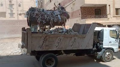 حملات نظافة وإيقاف أعمال بناء مخالف ببولاق الدكرور والوراق | صور