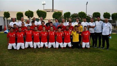 قبل السفر إلى طوكيو.. وزير الرياضة يشهد تدريب المنتخب الأوليمبي