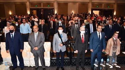 صبحي وحطب يشهدان المؤتمر الصحفي للبعثة المصرية بأولمبياد طوكيو