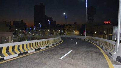 بدء التشغيل التجريبي لكوبري الثقافة في سوهاج | صور