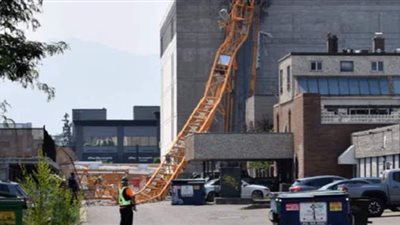 كندا تعلن إحصائية ضحايا سقوط رافعة من على مبنى شاهق