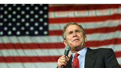 جورج بوش يعلق على انسحاب قوات 