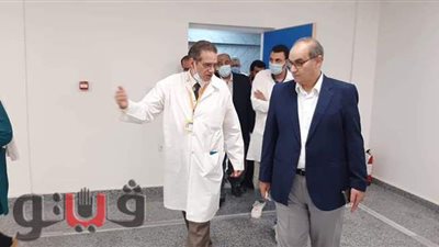 ٩ صور ترصد تطوير مستشفى الأورام بالإسماعيلية