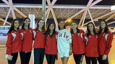 الجمباز الإيقاعي يعسكر فى أذربيجان قبل السفر لطوكيو